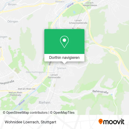 Wohnidee Loerrach Karte