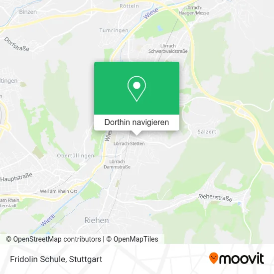 Fridolin Schule Karte