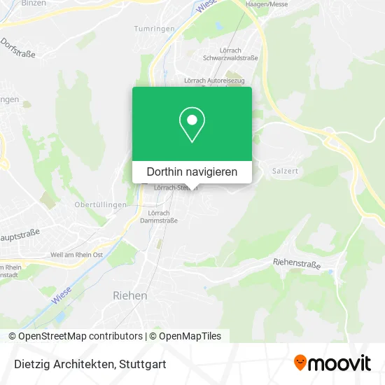 Dietzig Architekten Karte