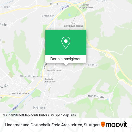 Lindemer und Gottschalk Freie Architekten Karte