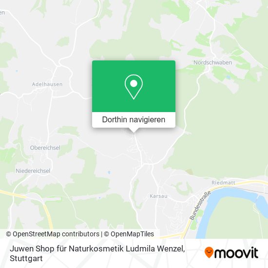 Juwen Shop für Naturkosmetik Ludmila Wenzel Karte