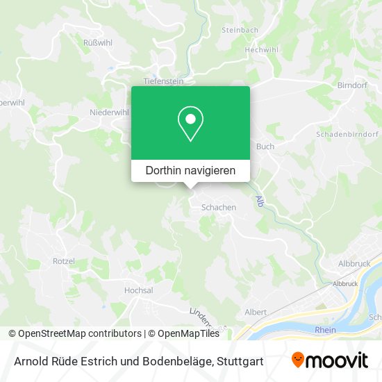 Arnold Rüde Estrich und Bodenbeläge Karte