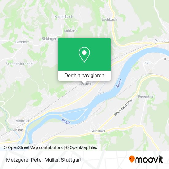 Metzgerei Peter Müller Karte