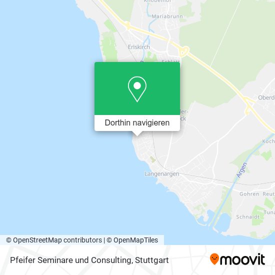 Pfeifer Seminare und Consulting Karte
