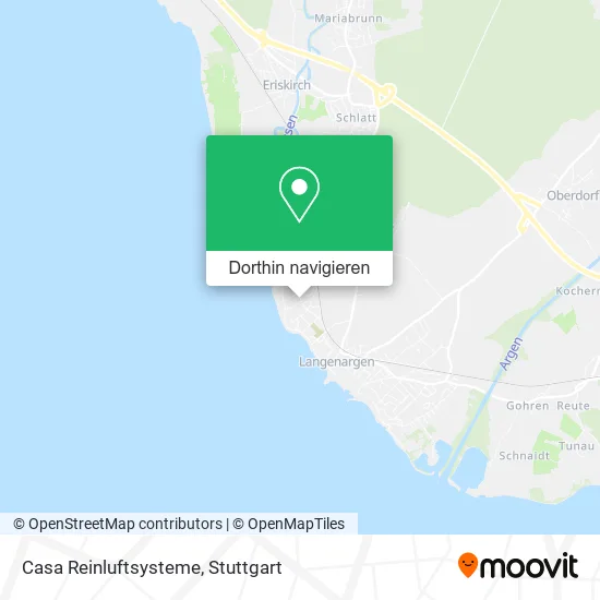 Casa Reinluftsysteme Karte