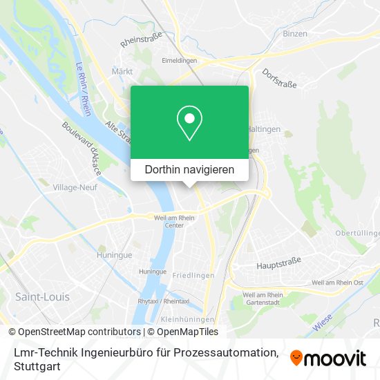 Lmr-Technik Ingenieurbüro für Prozessautomation Karte