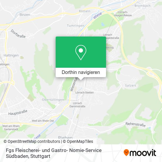 Fgs Fleischerei- und Gastro- Nomie-Service Südbaden Karte