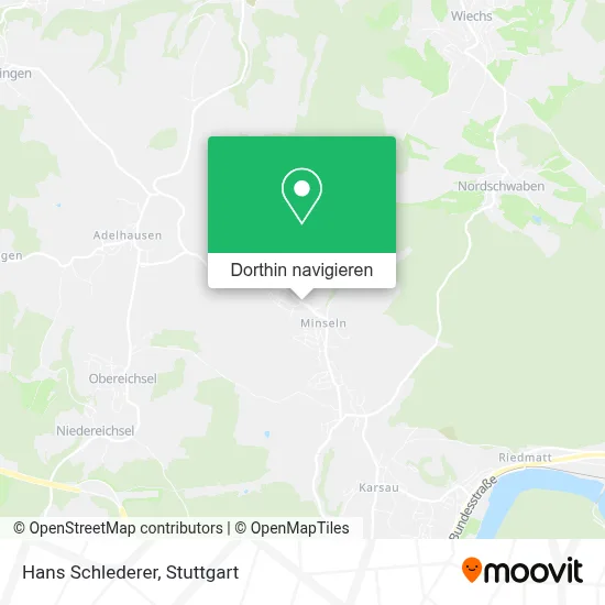 Hans Schlederer Karte