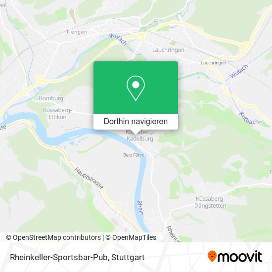 Rheinkeller-Sportsbar-Pub Karte