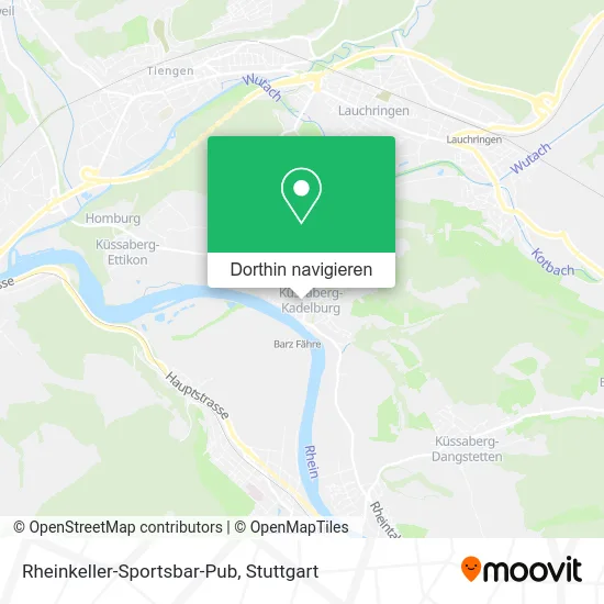 Rheinkeller-Sportsbar-Pub Karte