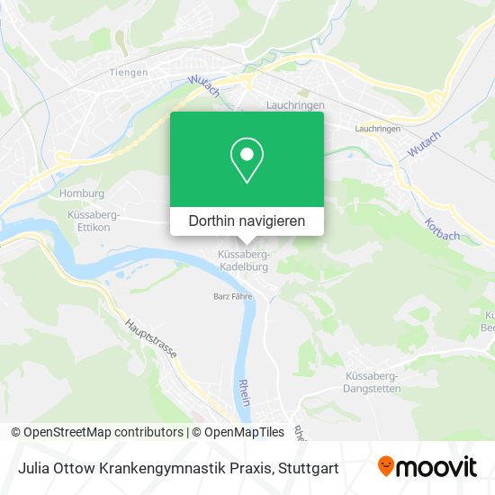 Julia Ottow Krankengymnastik Praxis Karte