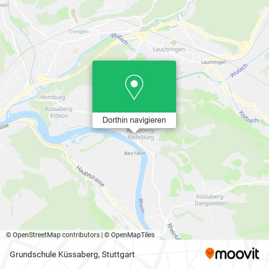 Grundschule Küssaberg Karte