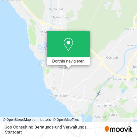 Jop Consulting Beratungs-und Verwaltungs Karte
