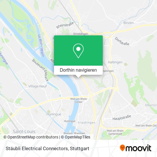 Stäubli Electrical Connectors Karte
