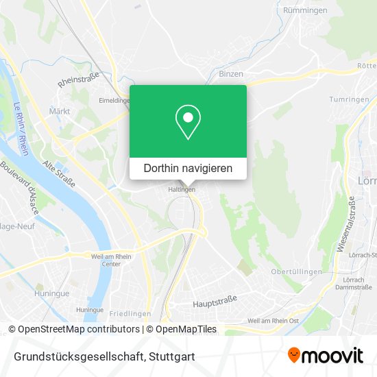 Grundstücksgesellschaft Karte