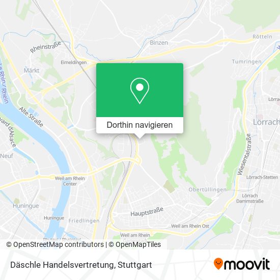 Däschle Handelsvertretung Karte