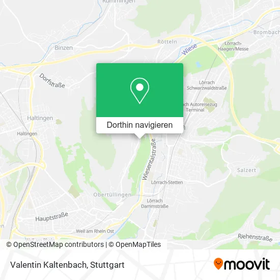 Valentin Kaltenbach Karte