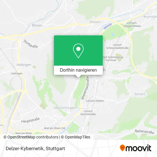 Delzer-Kybernetik Karte