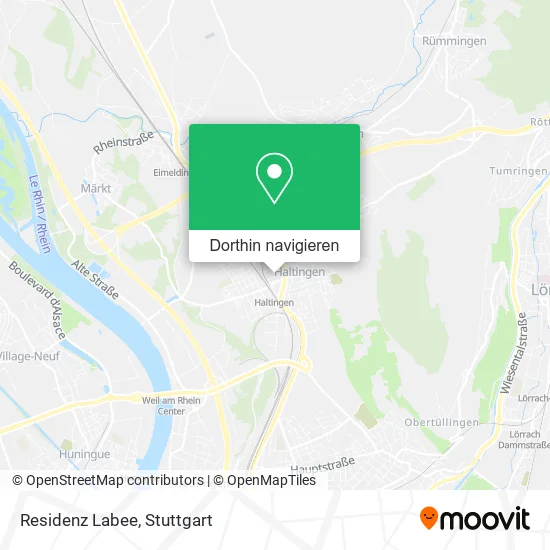 Residenz Labee Karte