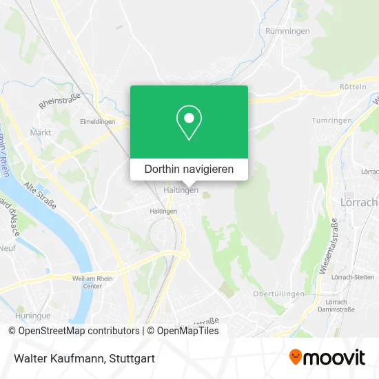 Walter Kaufmann Karte