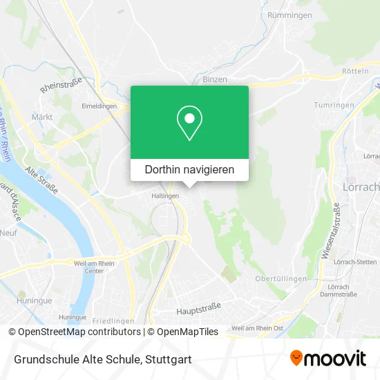 Grundschule Alte Schule Karte