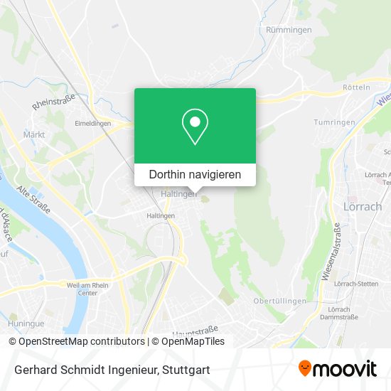 Gerhard Schmidt Ingenieur Karte