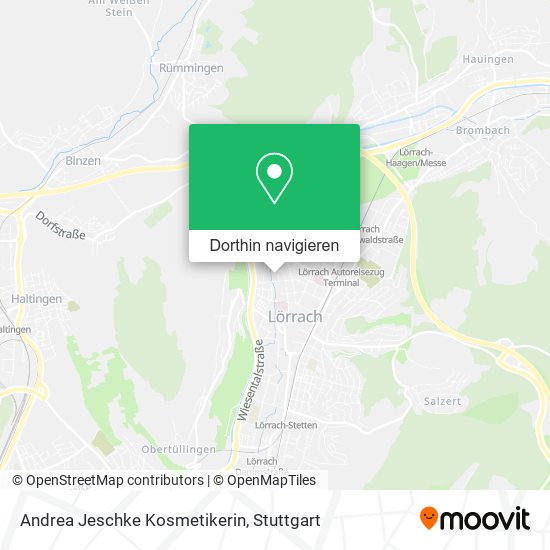 Andrea Jeschke Kosmetikerin Karte