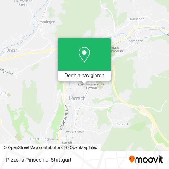 Pizzeria Pinocchio Karte