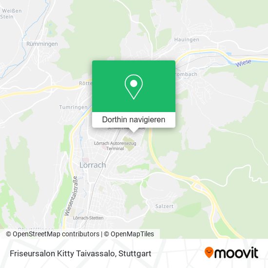 Friseursalon Kitty Taivassalo Karte
