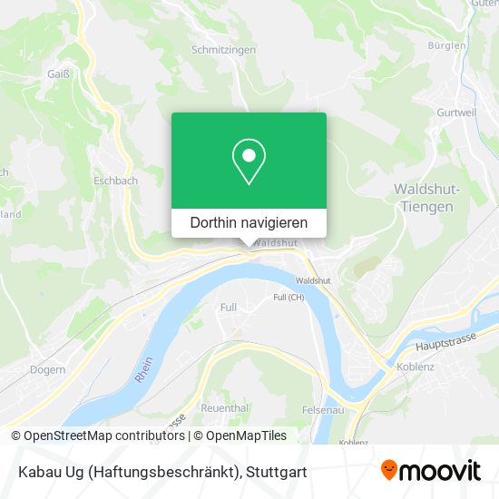 Kabau Ug (Haftungsbeschränkt) Karte