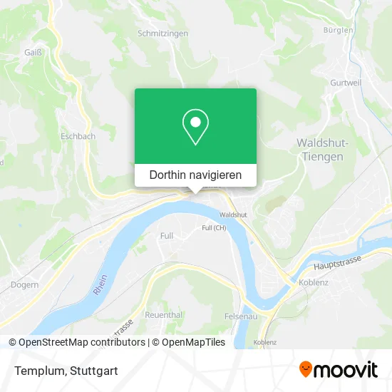 Templum Karte