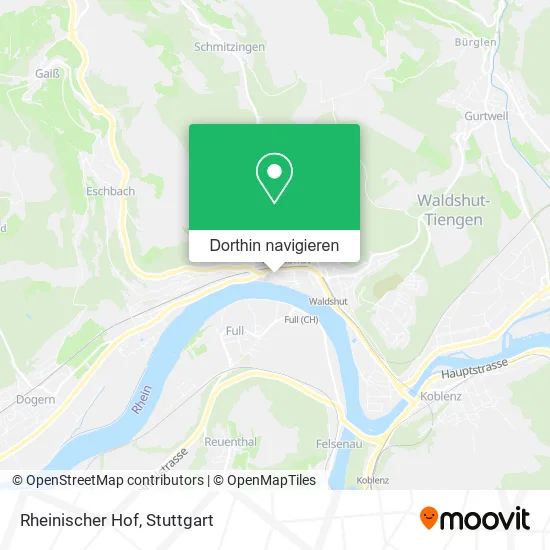 Rheinischer Hof Karte