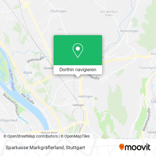 Sparkasse Markgräflerland Karte