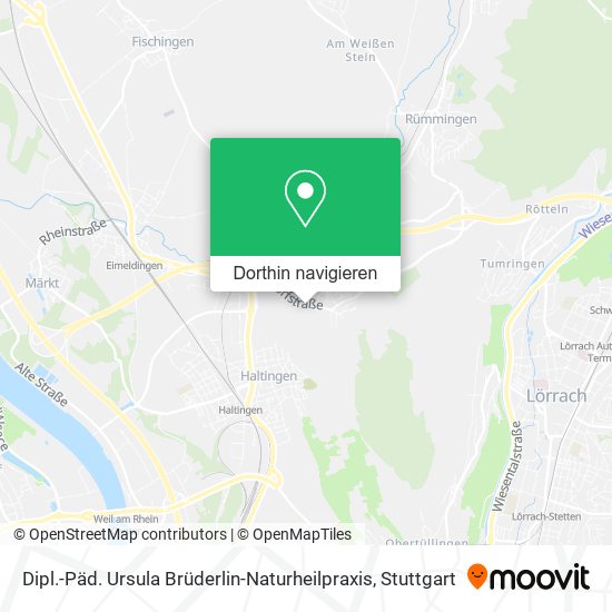 Dipl.-Päd. Ursula Brüderlin-Naturheilpraxis Karte