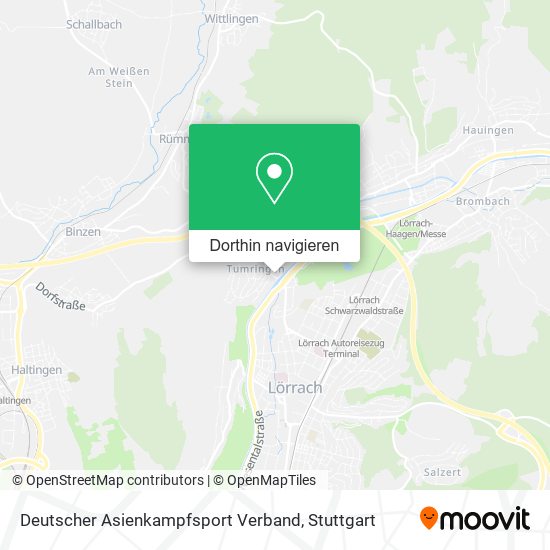 Deutscher Asienkampfsport Verband Karte