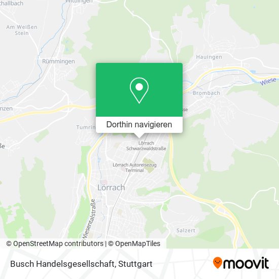 Busch Handelsgesellschaft Karte