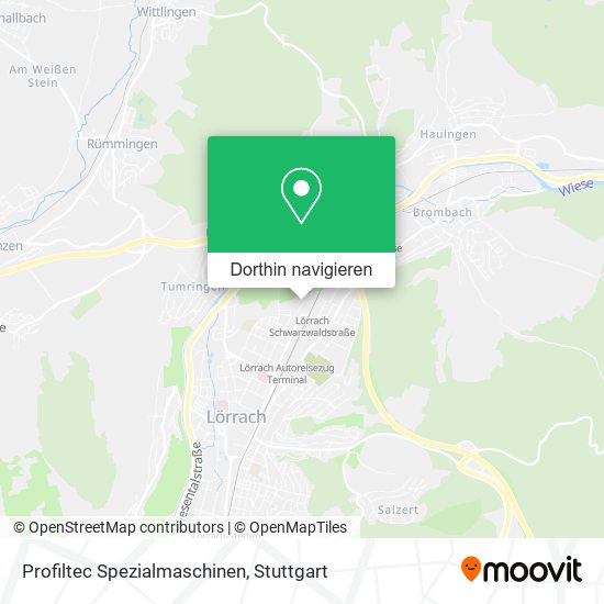 Profiltec Spezialmaschinen Karte