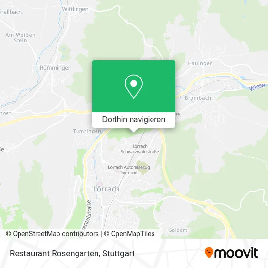 Restaurant Rosengarten Karte
