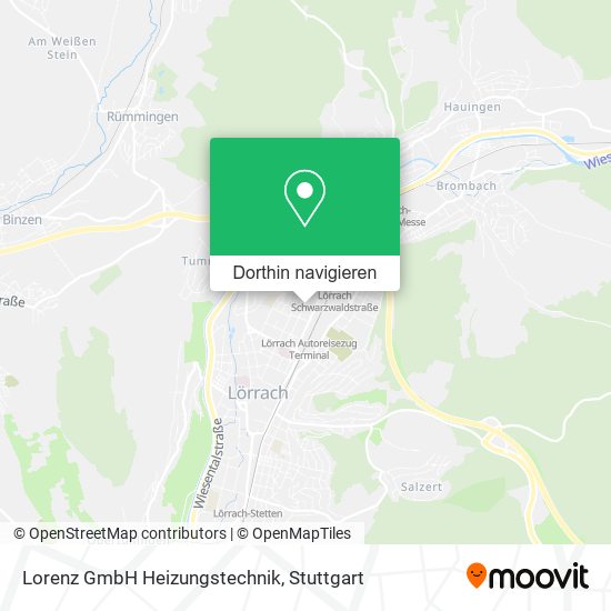 Lorenz GmbH Heizungstechnik Karte