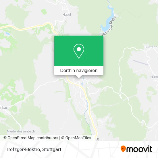 Trefzger-Elektro Karte