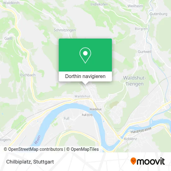 Chilbiplatz Karte