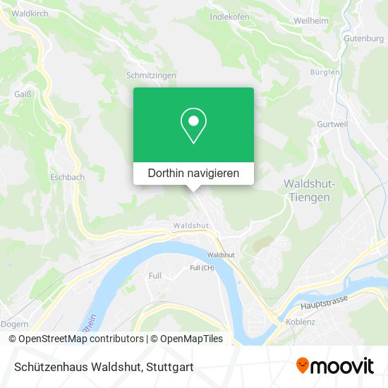 Schützenhaus Waldshut Karte
