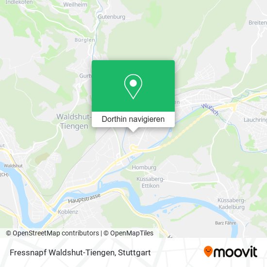 Fressnapf Waldshut-Tiengen Karte