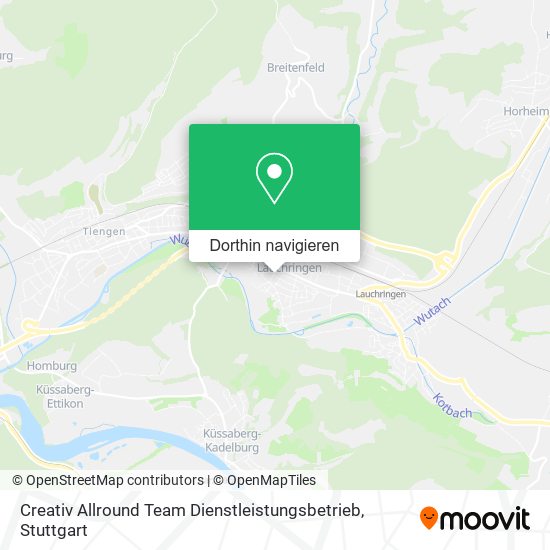 Creativ Allround Team Dienstleistungsbetrieb Karte