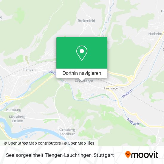 Seelsorgeeinheit Tiengen-Lauchringen Karte