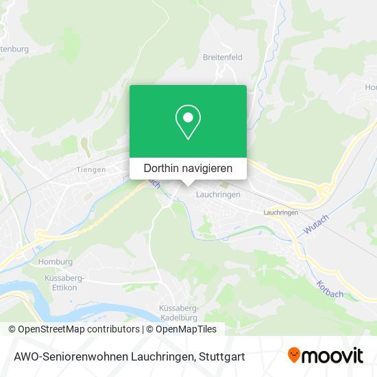 AWO-Seniorenwohnen Lauchringen Karte