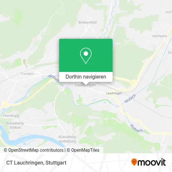 CT Lauchringen Karte