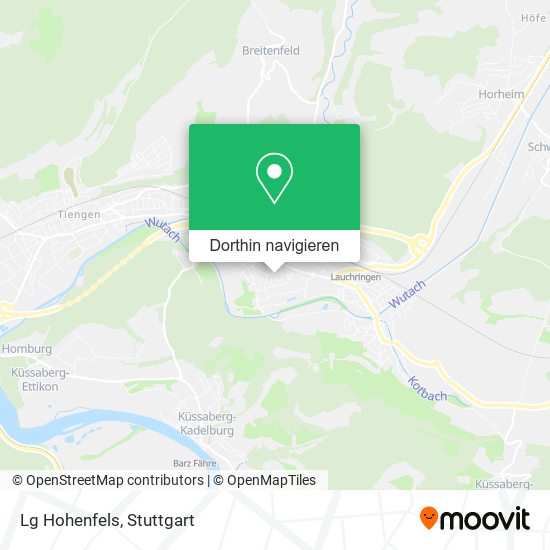 Lg Hohenfels Karte