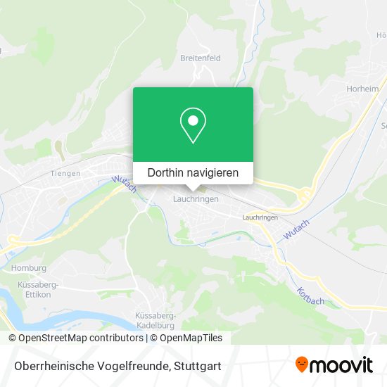 Oberrheinische Vogelfreunde Karte