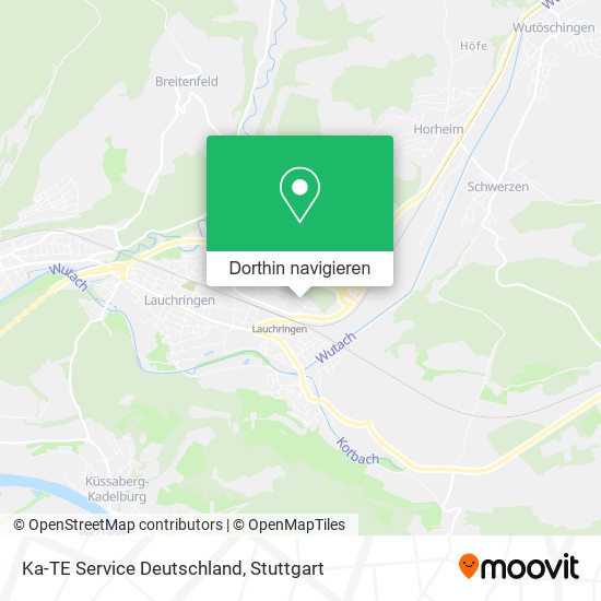 Ka-TE Service Deutschland Karte